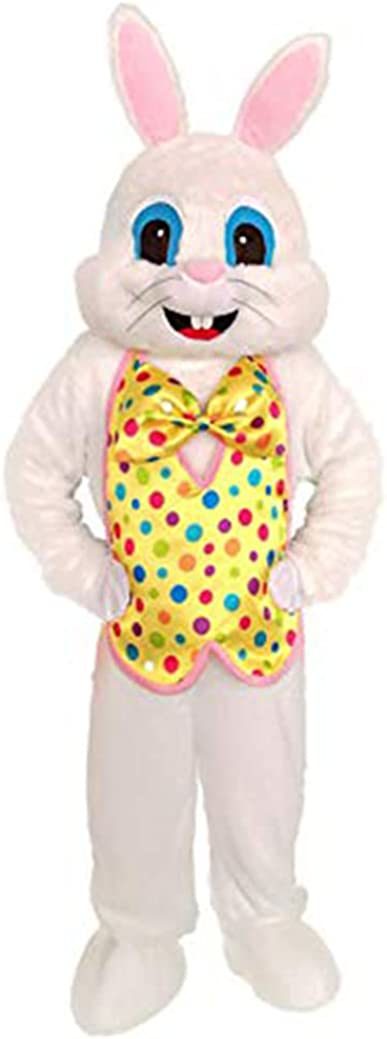 UBCM Easter Rabbit Bunny Rabbit Mascot Costume Adult Size Fancy Dress Halloween