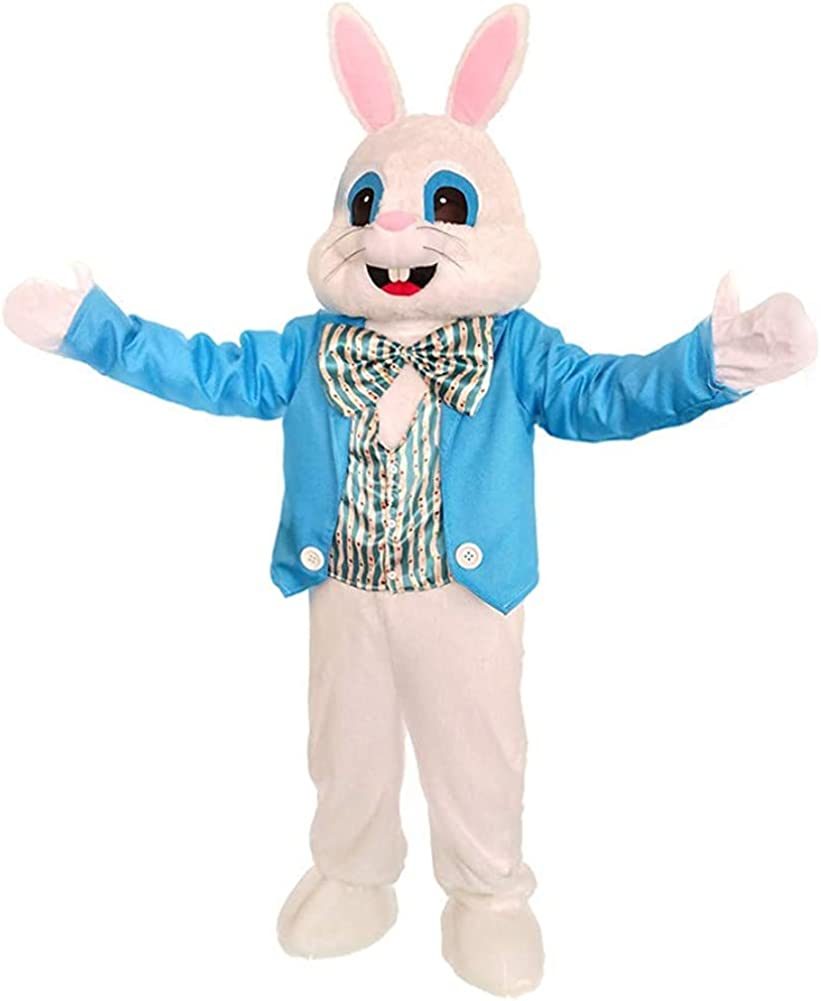 UBCM Easter Rabbit Bunny Rabbit Mascot Costume Adult Size Fancy Dress Halloween