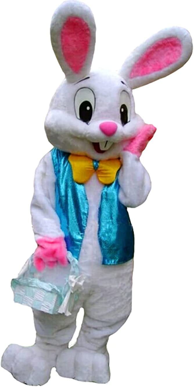 UBCM Easter Rabbit Bunny Rabbit Mascot Costume Adult Size Fancy Dress Halloween