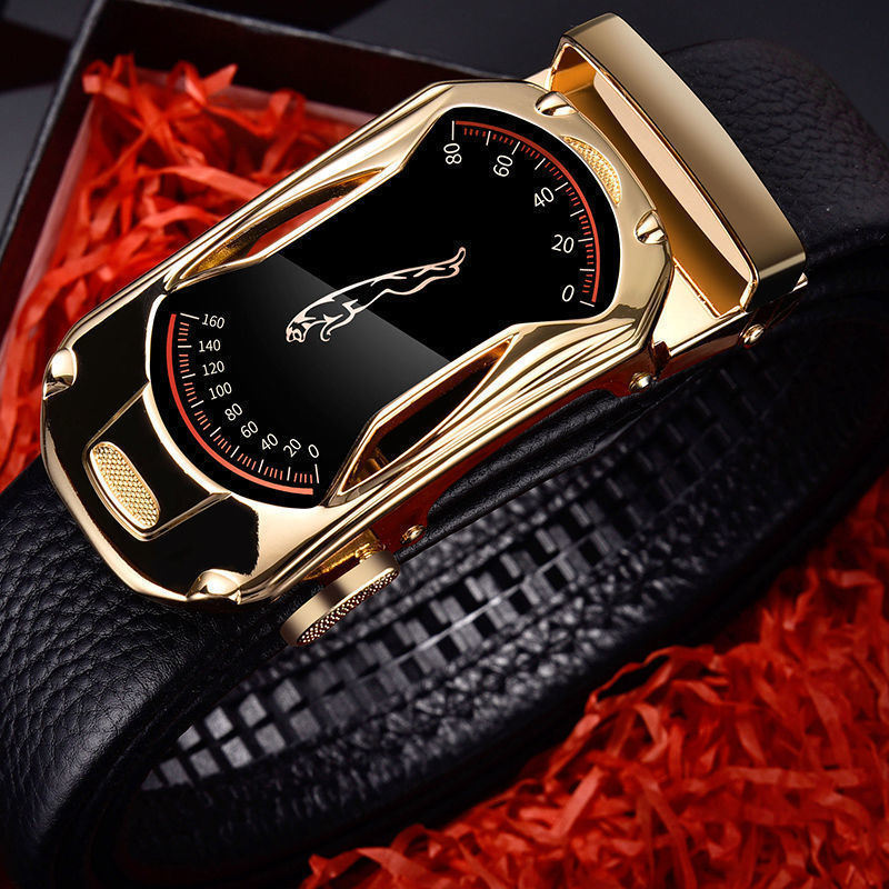 Fashion Casual Belt High-grade Men's Belts Joker Automatic Buckle Men's Business Belt