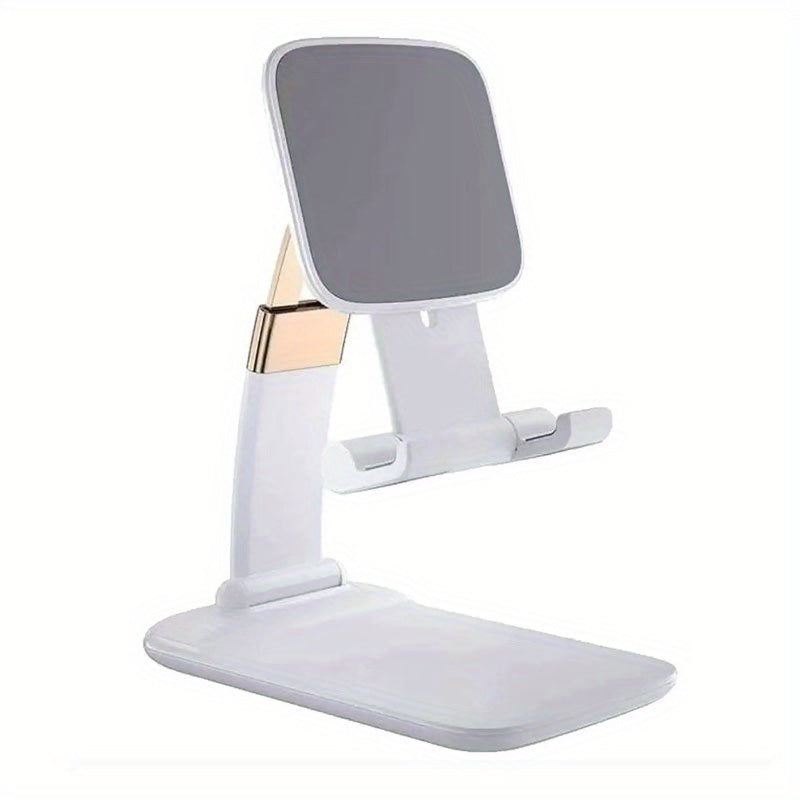 Desk Phone Holder; Foldable Hight Adjustable Phone Stand; Small And Flexible Compatible With Any Smartphones-L-311