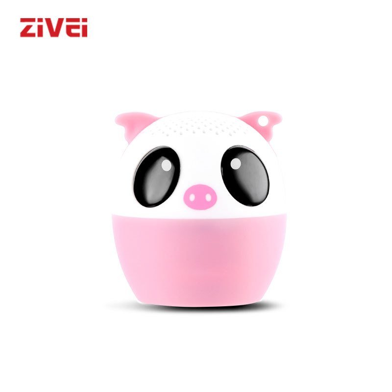 Cute Pink Pig Wireless Speaker BM6DE