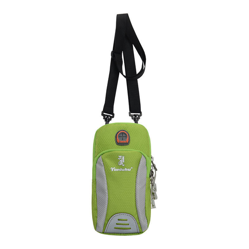 Mini Zipper Phone Arm Bag; Multi Functional Crossbody Bag; Casual Wrist Sports Bag For Outdoor