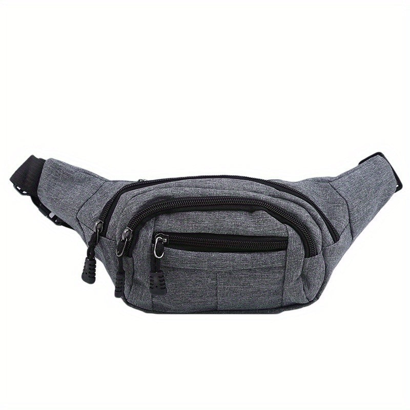 Men's And Women's Large-capacity Wear-resistant Sports Waist Bag Casual Bag Shoulder Chest Bag Light Sports Travel Bag Men's Messenger Backpack Waist Bag