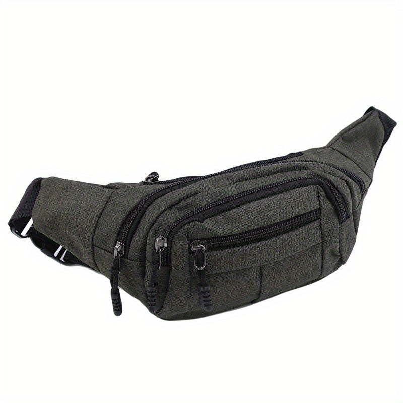 Men's And Women's Large-capacity Wear-resistant Sports Waist Bag Casual Bag Shoulder Chest Bag Light Sports Travel Bag Men's Messenger Backpack Waist Bag