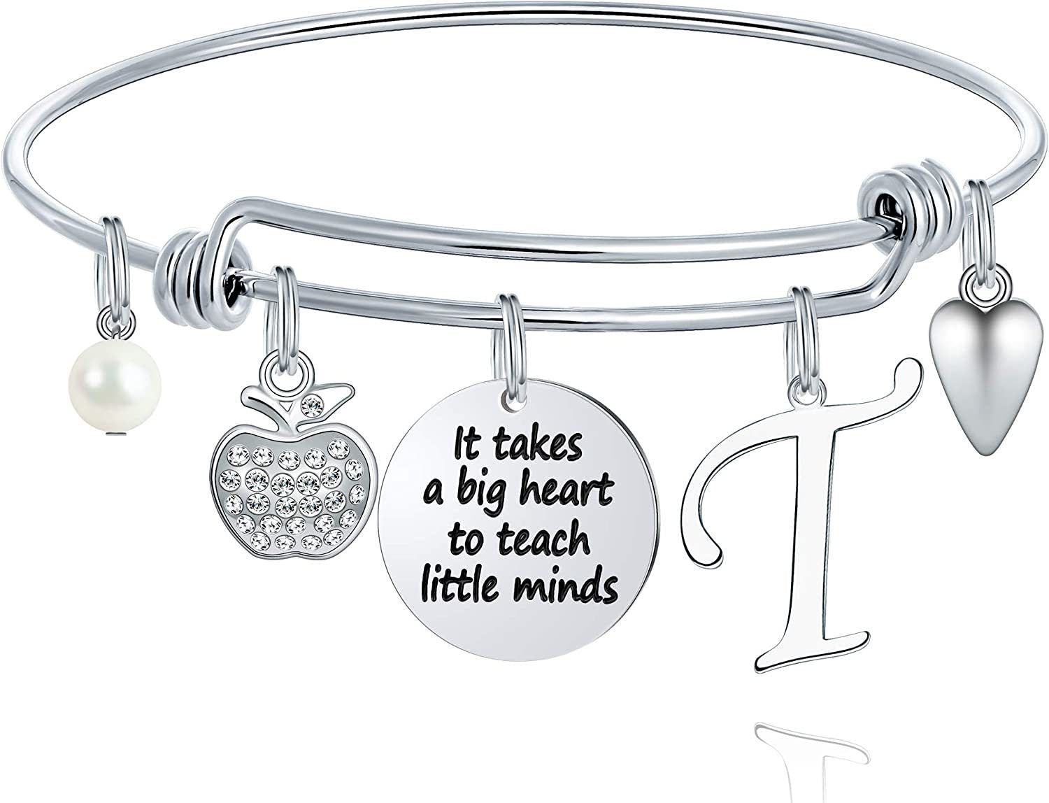 M MOOHAM Teacher Gifts for Women; Teacher Bracelet Teacher Appreciation Gifts End of Year Teacher Gifts for Teachers on Teachers Day