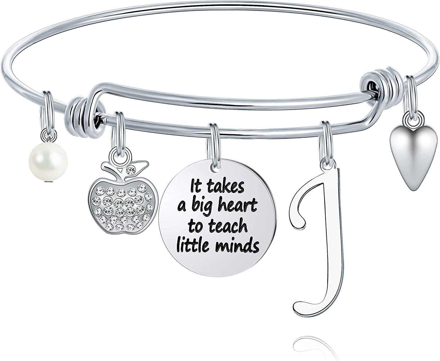 M MOOHAM Teacher Gifts for Women; Teacher Bracelet Teacher Appreciation Gifts End of Year Teacher Gifts for Teachers on Teachers Day