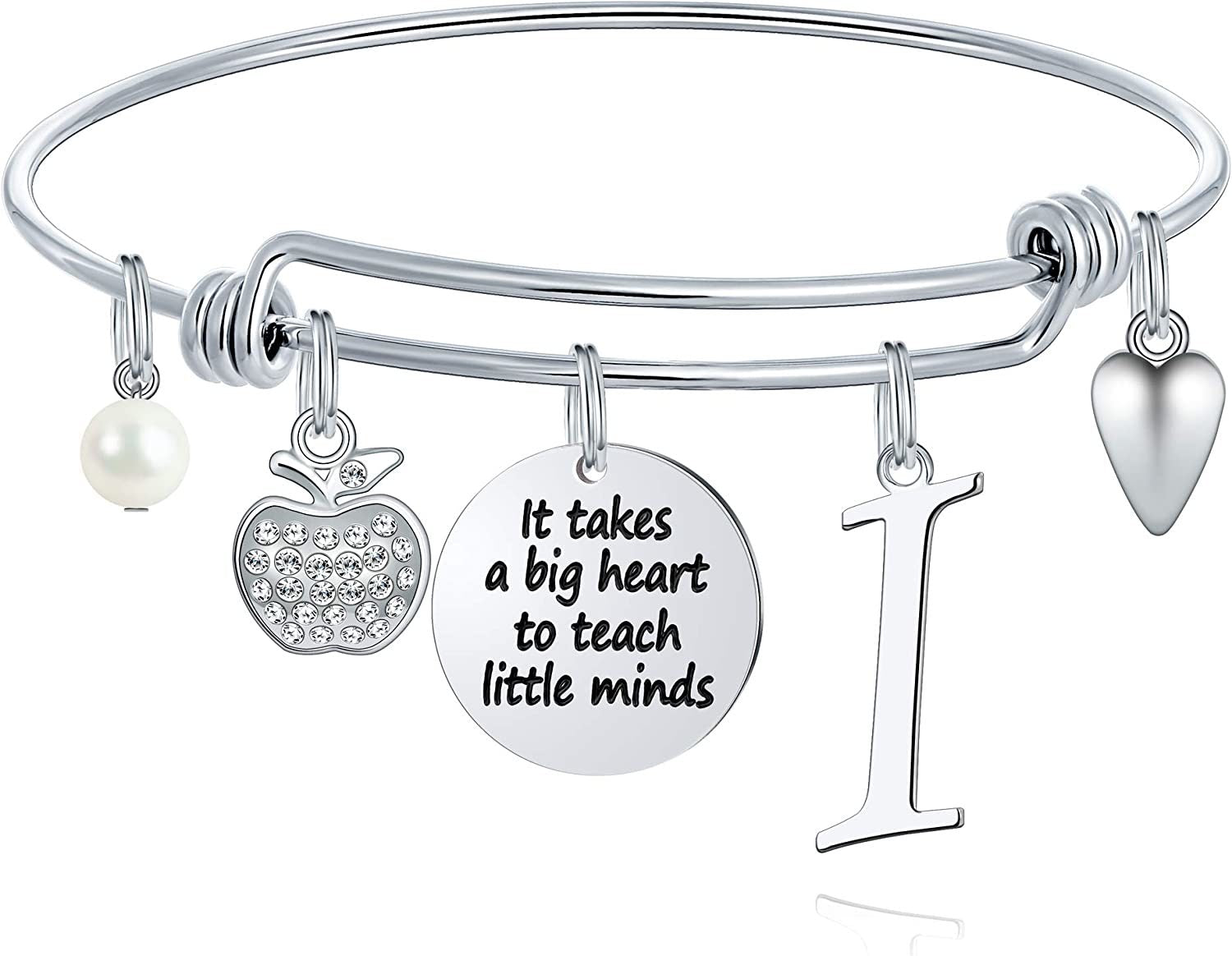 M MOOHAM Teacher Gifts for Women; Teacher Bracelet Teacher Appreciation Gifts End of Year Teacher Gifts for Teachers on Teachers Day
