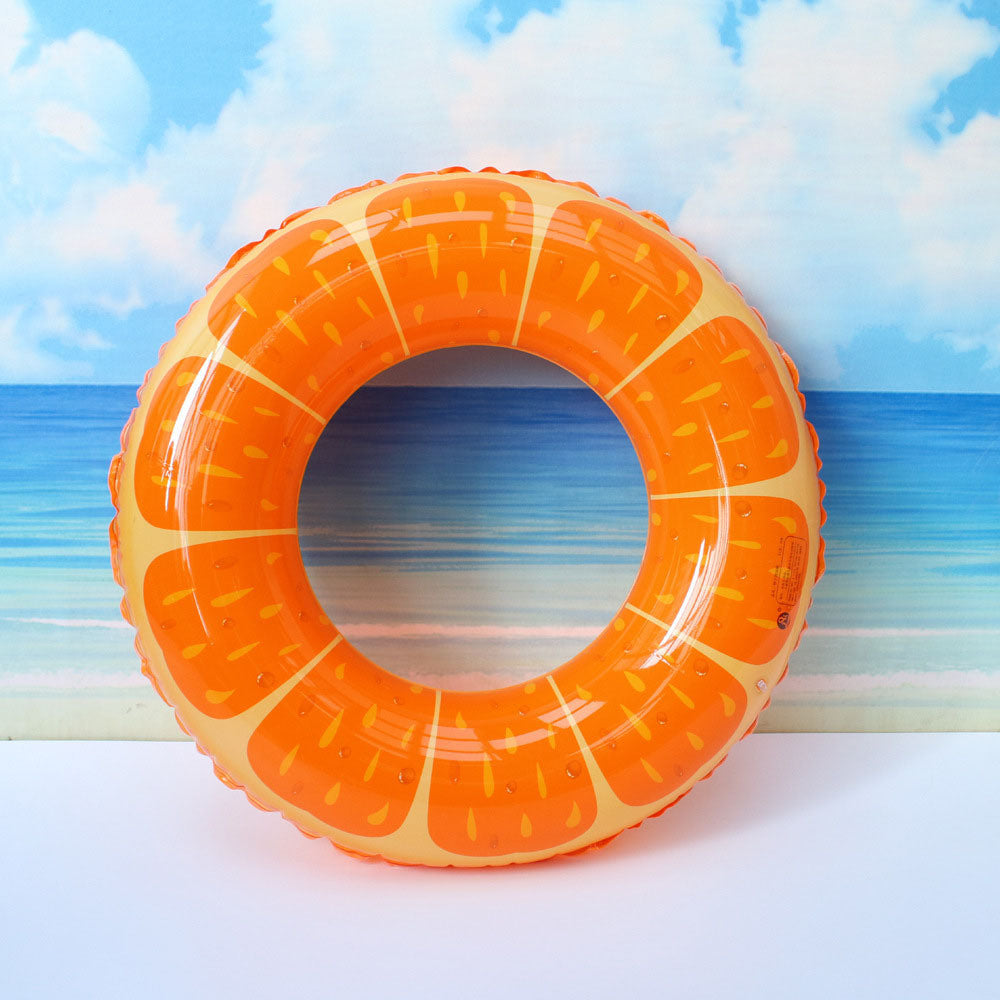 Inflatable Swimming Pool Floating Swimming Ring For Children; Adults; Fruit Swimming Tube Swimming Pool Swimming Ring Floating Swimming Ring