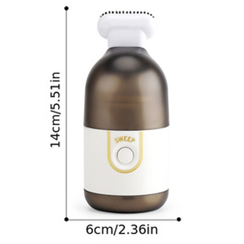 Handheld Vacuum Cleaner; Rechargeable Vehicle Vacuum Cleaner; Single Touch Empty Detachable Dust Cup With Slot Nozzle And Cleaning Brush; Dark Green (White)