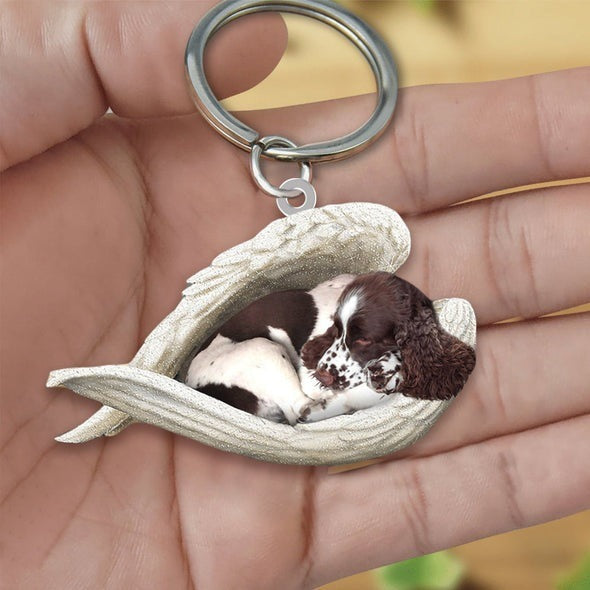 Creative Fashion Cute Dog-shaped Acrylic Keychain