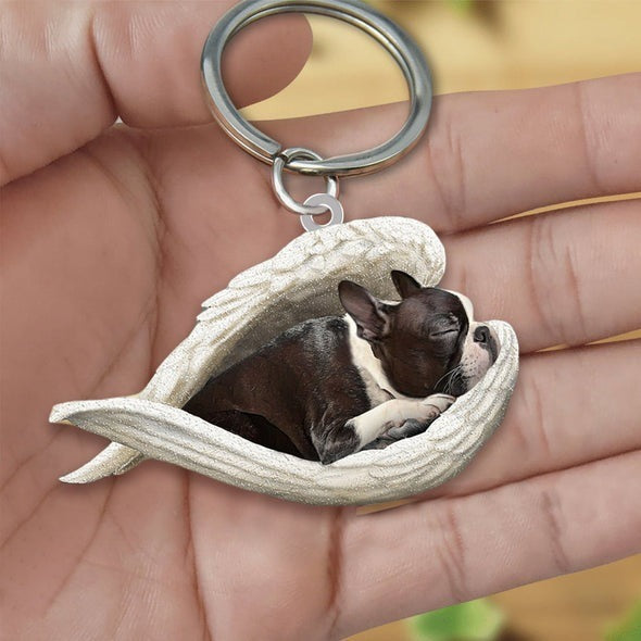 Creative Fashion Cute Dog-shaped Acrylic Keychain