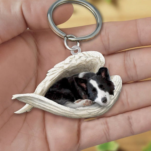 Creative Fashion Cute Dog-shaped Acrylic Keychain