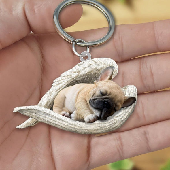 Creative Fashion Cute Dog-shaped Acrylic Keychain