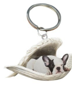 Creative Fashion Cute Dog-shaped Acrylic Keychain