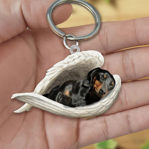 Creative Fashion Cute Dog-shaped Acrylic Keychain