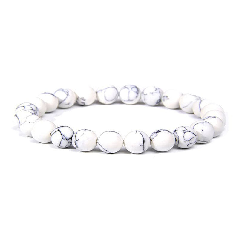 Natural Stone Beaded Bracelet Set Laohushi Volcanic Rock Lovers Accessories