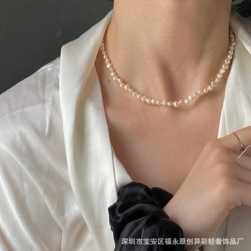 Women's Irregular Pearl Necklace