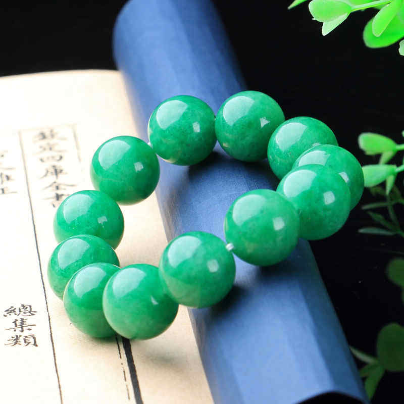 Dry Green Bracelet Cold Jade Necklace