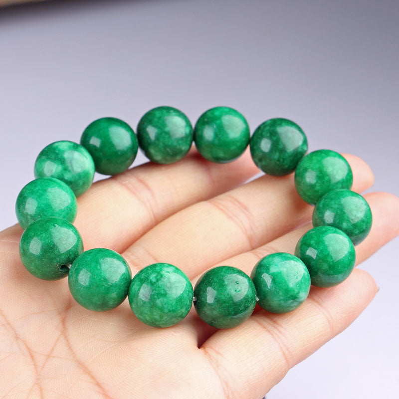 Dry Green Bracelet Cold Jade Necklace