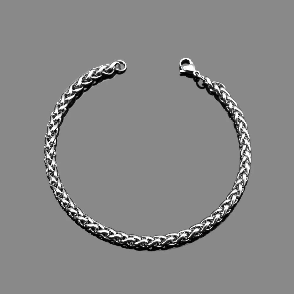 Titanium Steel Bracelet Ornament Hip Hop Titanium Steel Bracelet