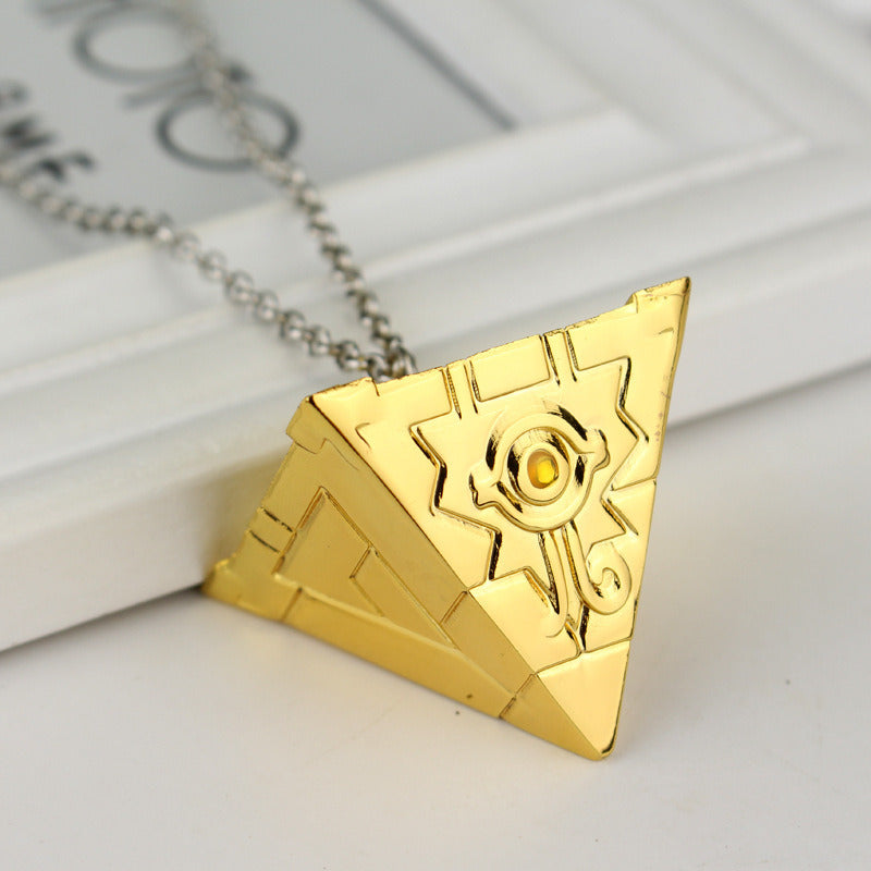 Best Seller In Europe And America Popular Game King Building Block Necklace Alloy Three-dimensional Pendant