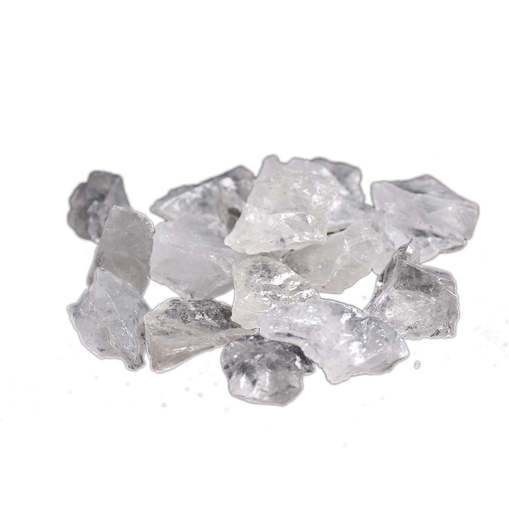 East China Sea Natural White Crystal Raw Stone Large Particle Gravel Mine