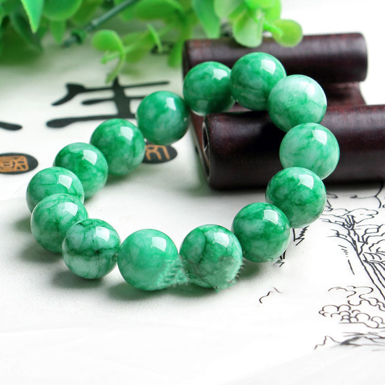 Dry Green Bracelet Cold Jade Necklace