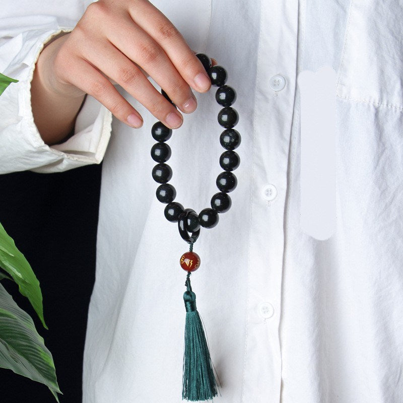 Chinese Style Eighteen Sons She Taicui Rosary Beads Men's And Women's Hanfu Handheld Accessories