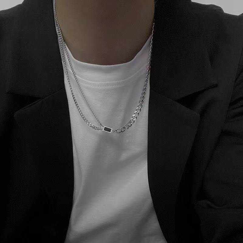 Simple Accessories Clavicle Chain Man