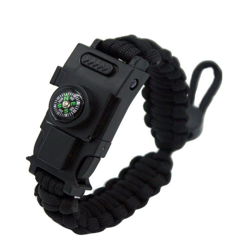 Outdoor Umbrella Rope Knife Camping Bracelet For Survival