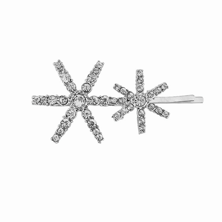 European And American Temperament Diamond Star Clip