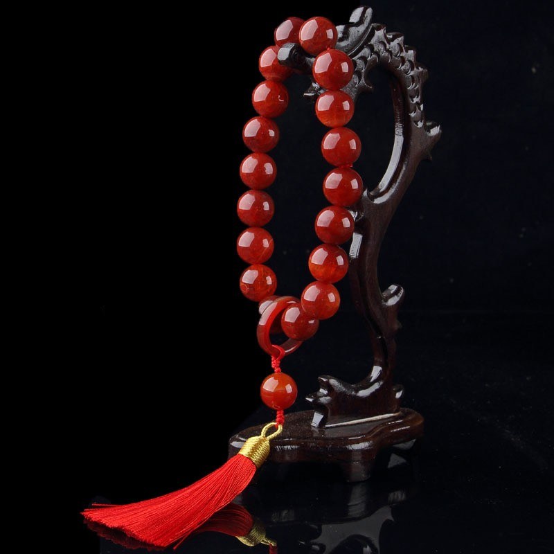 Fire Dragon Bracelet Dragon Scale Phoenix Blood Handheld Rosary Beads