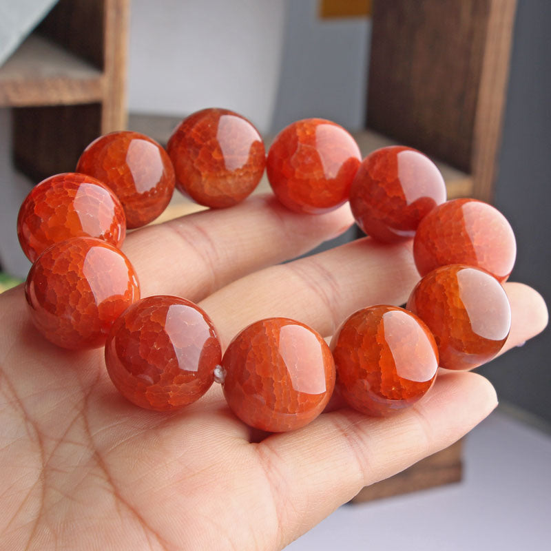 Fire Dragon Bracelet Dragon Scale Phoenix Blood Handheld Rosary Beads