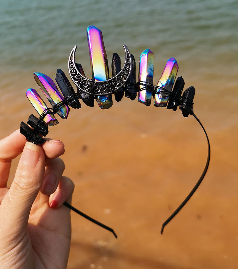 Witch Moon Accessories Electroplated Multicolored Headband