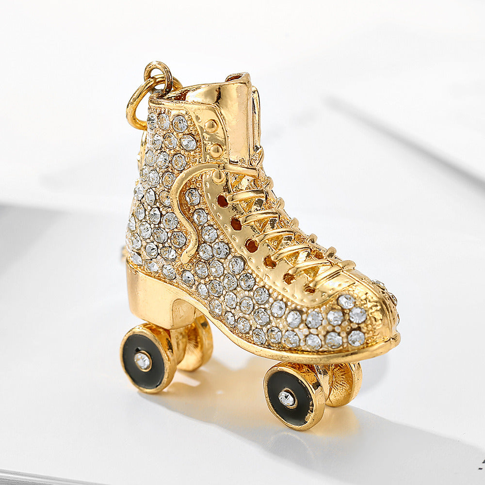 Diamond Skates Creative Key Chain Car Pendant