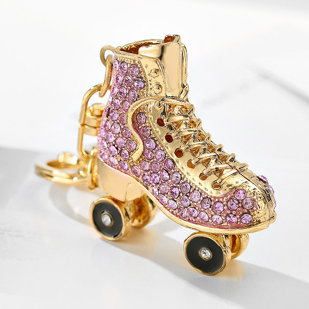 Diamond Skates Creative Key Chain Car Pendant