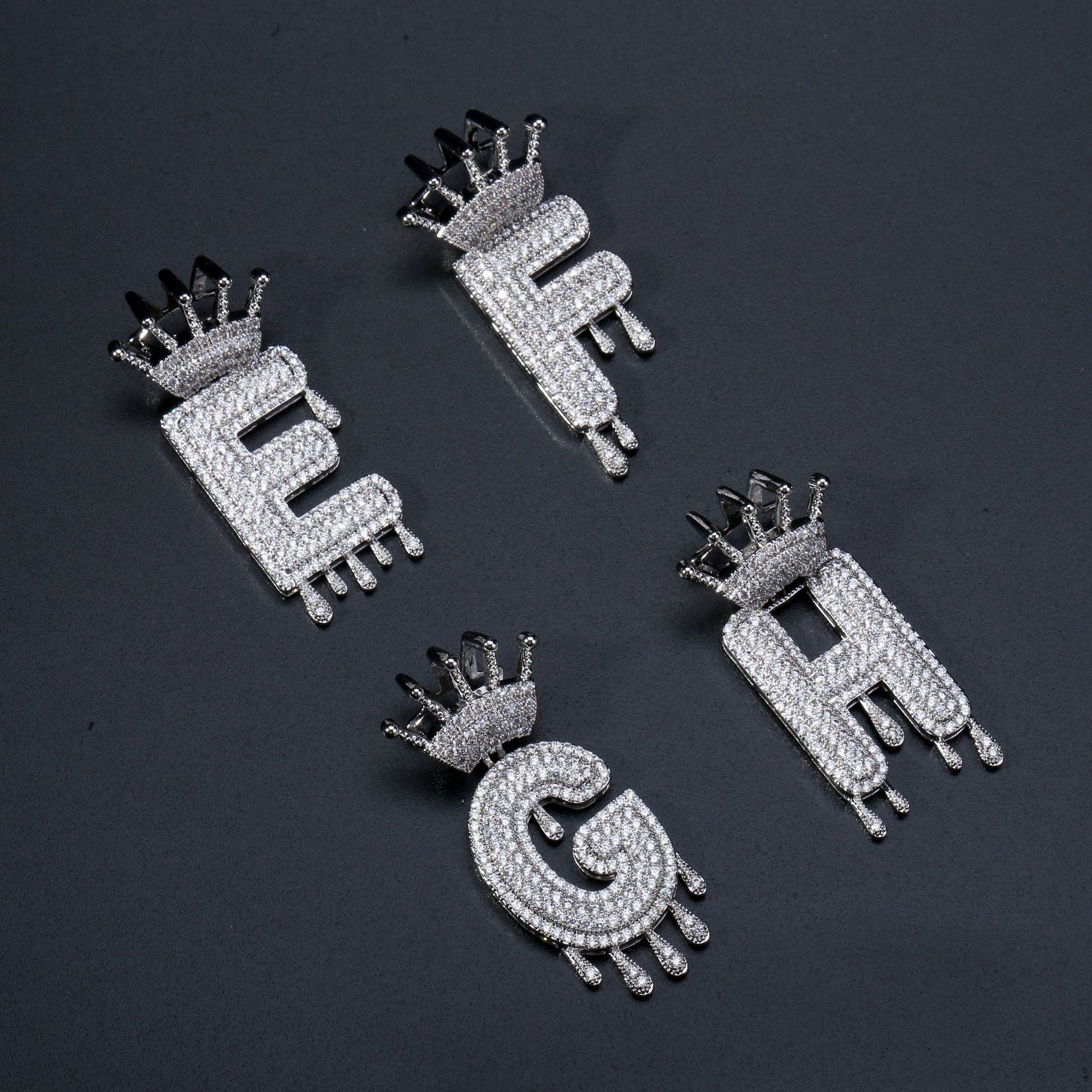 English Letter Hip Hop Pendant