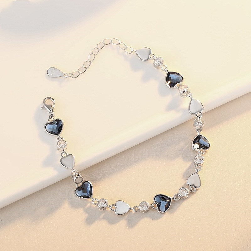 Heart Of The Sea Crystal Decorative Necklace