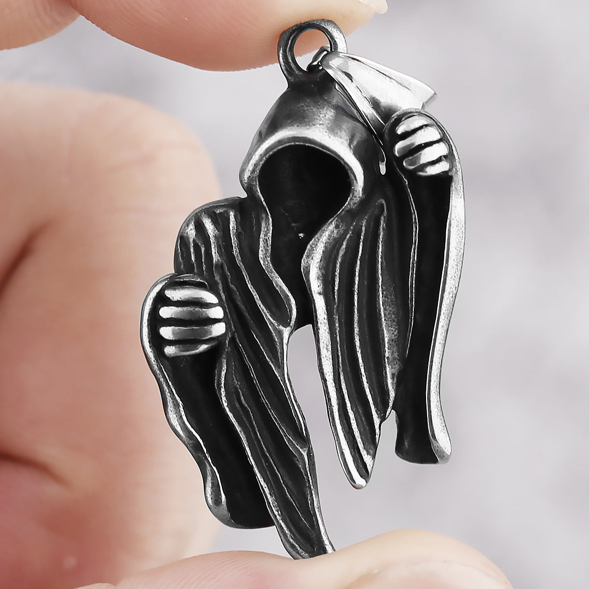 Men's And Women's Fashion Stainless Steel Pendant Necklace