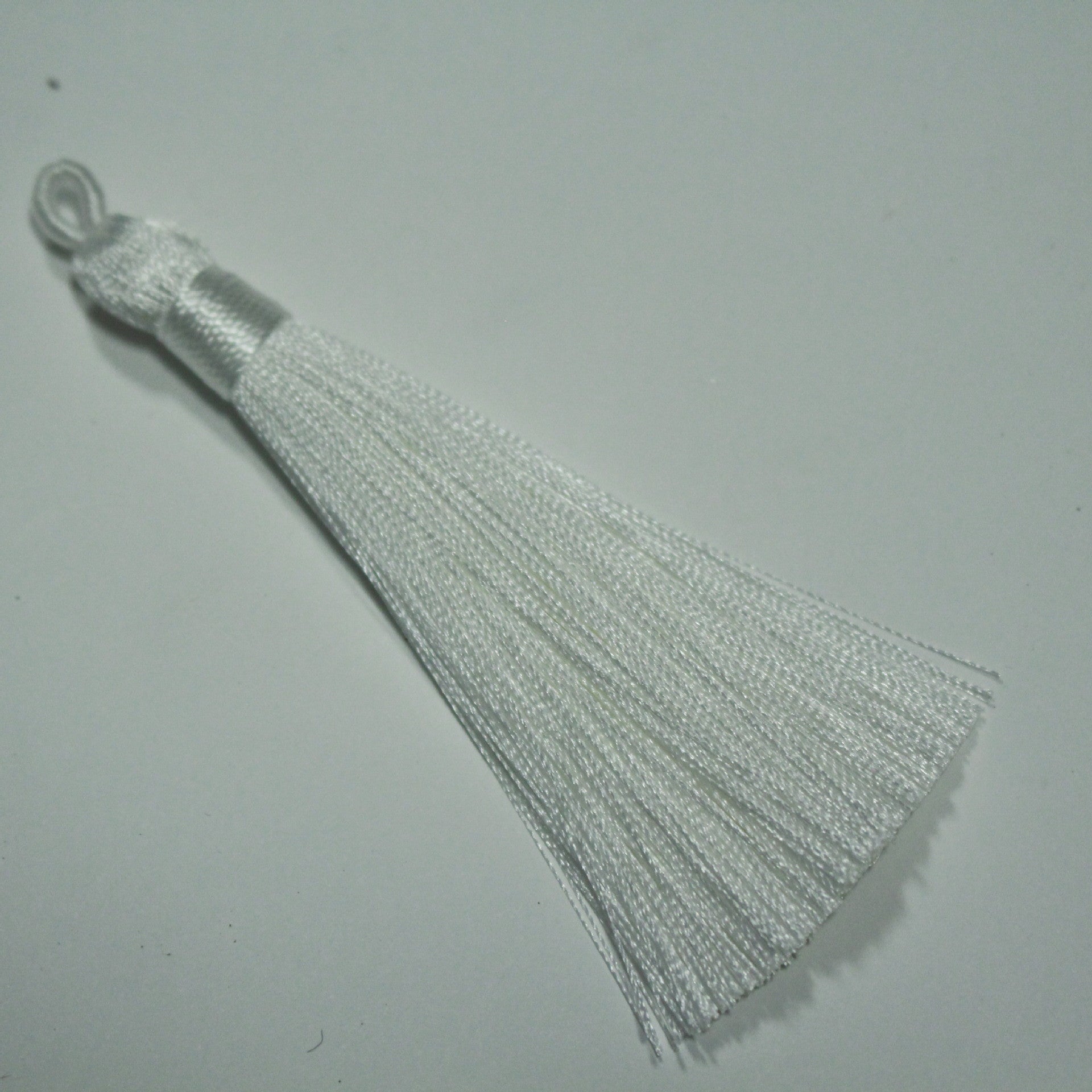 Chinese Knot Bookmark Polyester Faux Ice Silk Coil Tassel Tassels