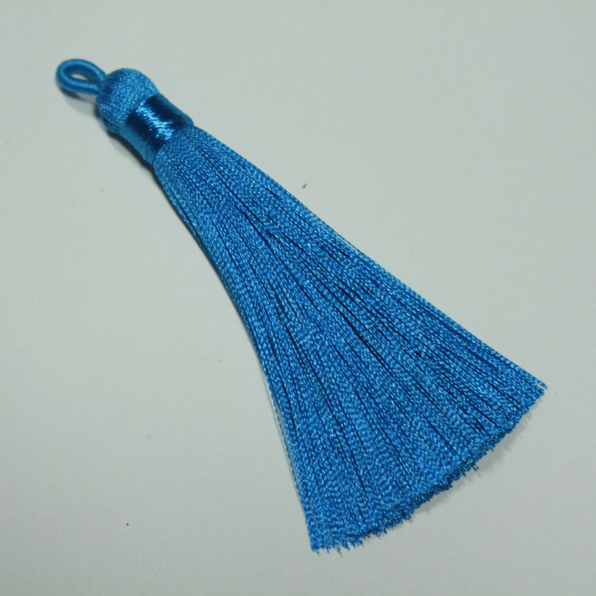 Chinese Knot Bookmark Polyester Faux Ice Silk Coil Tassel Tassels