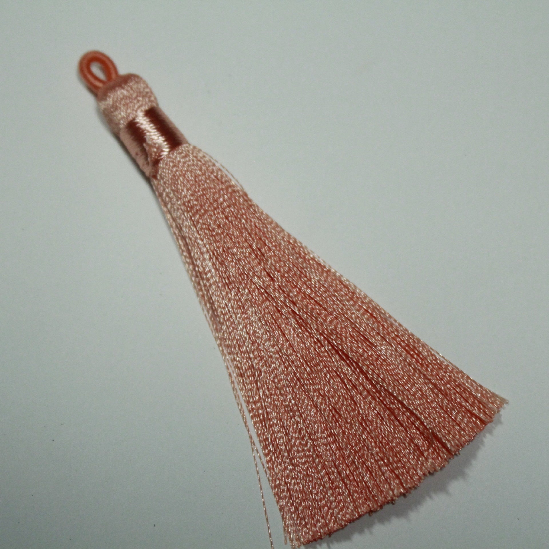 Chinese Knot Bookmark Polyester Faux Ice Silk Coil Tassel Tassels