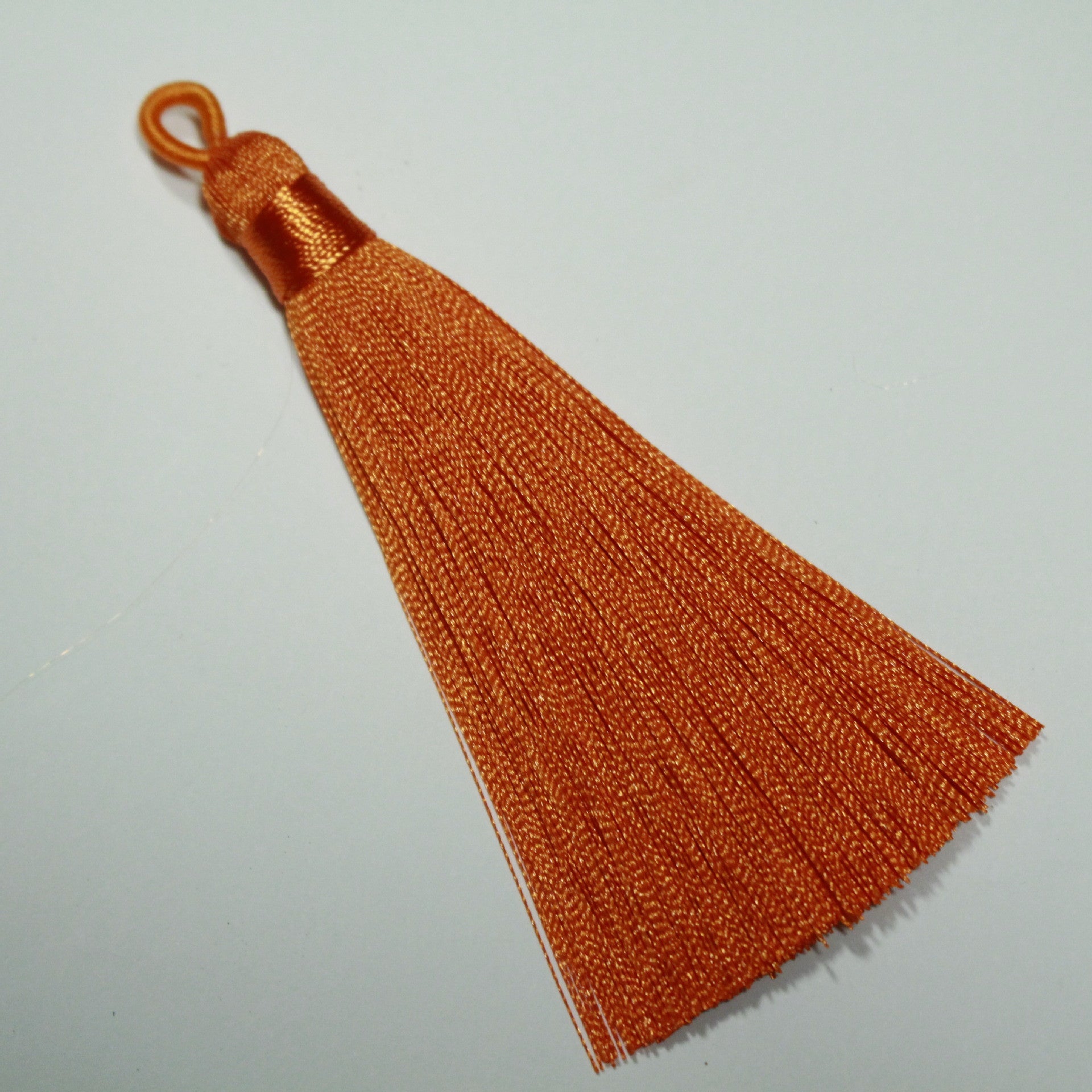 Chinese Knot Bookmark Polyester Faux Ice Silk Coil Tassel Tassels