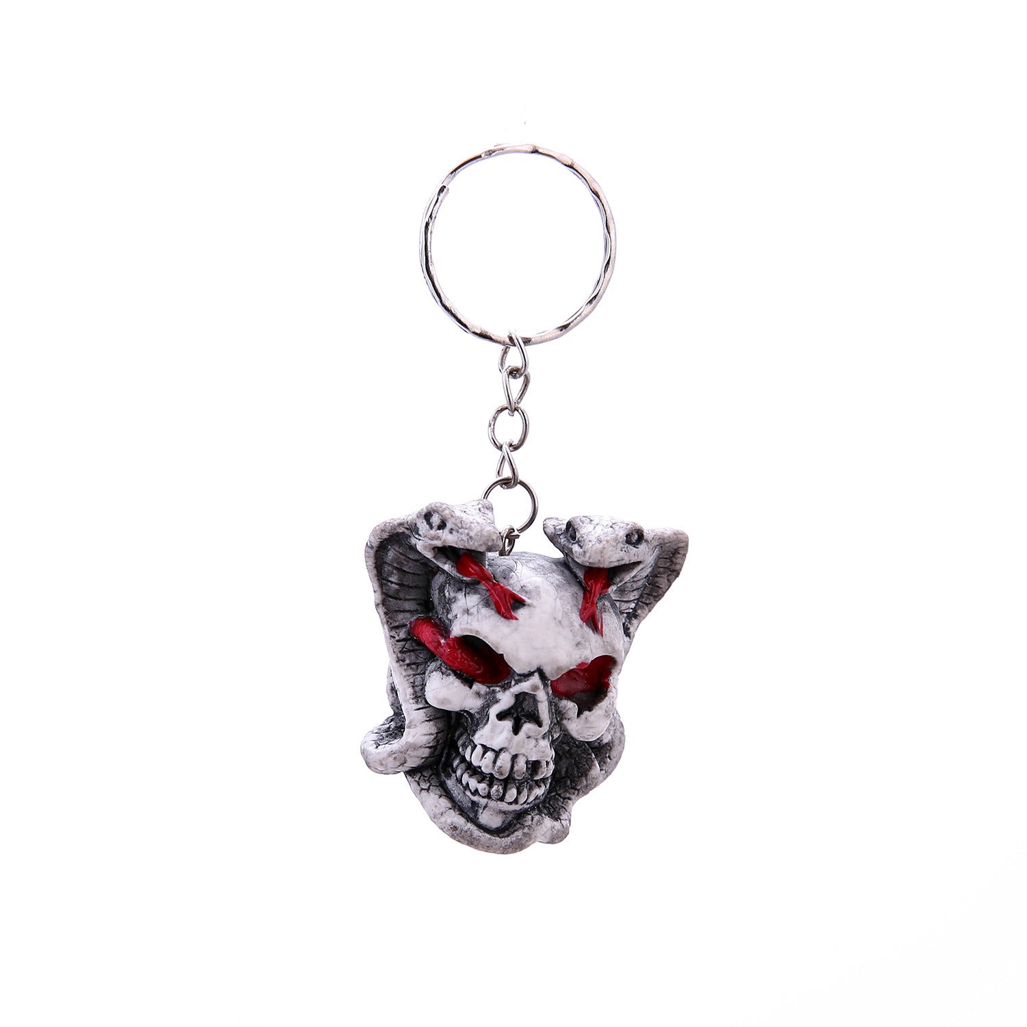 Skull Creative Keychain Rubber Pendant