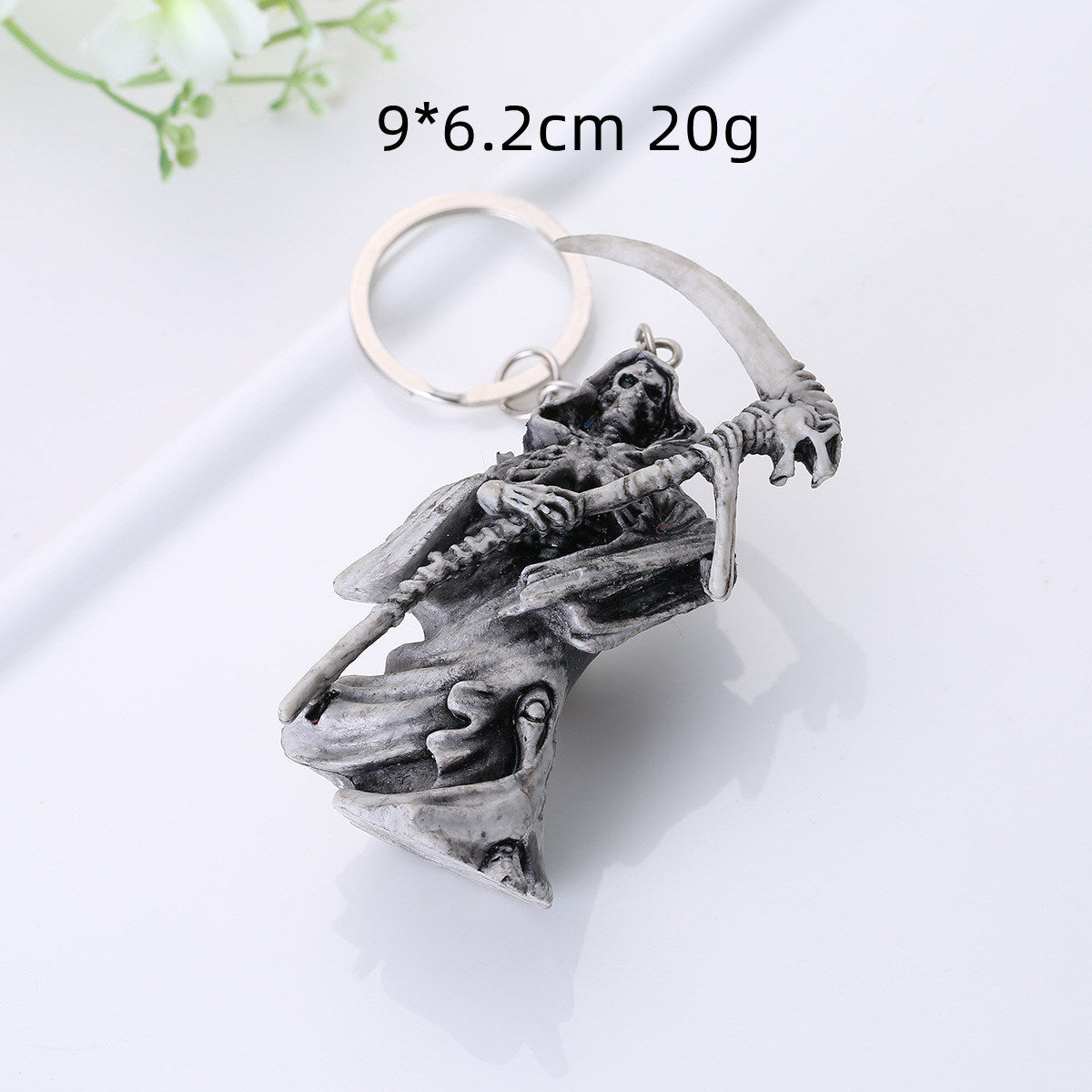 Skull Creative Keychain Rubber Pendant