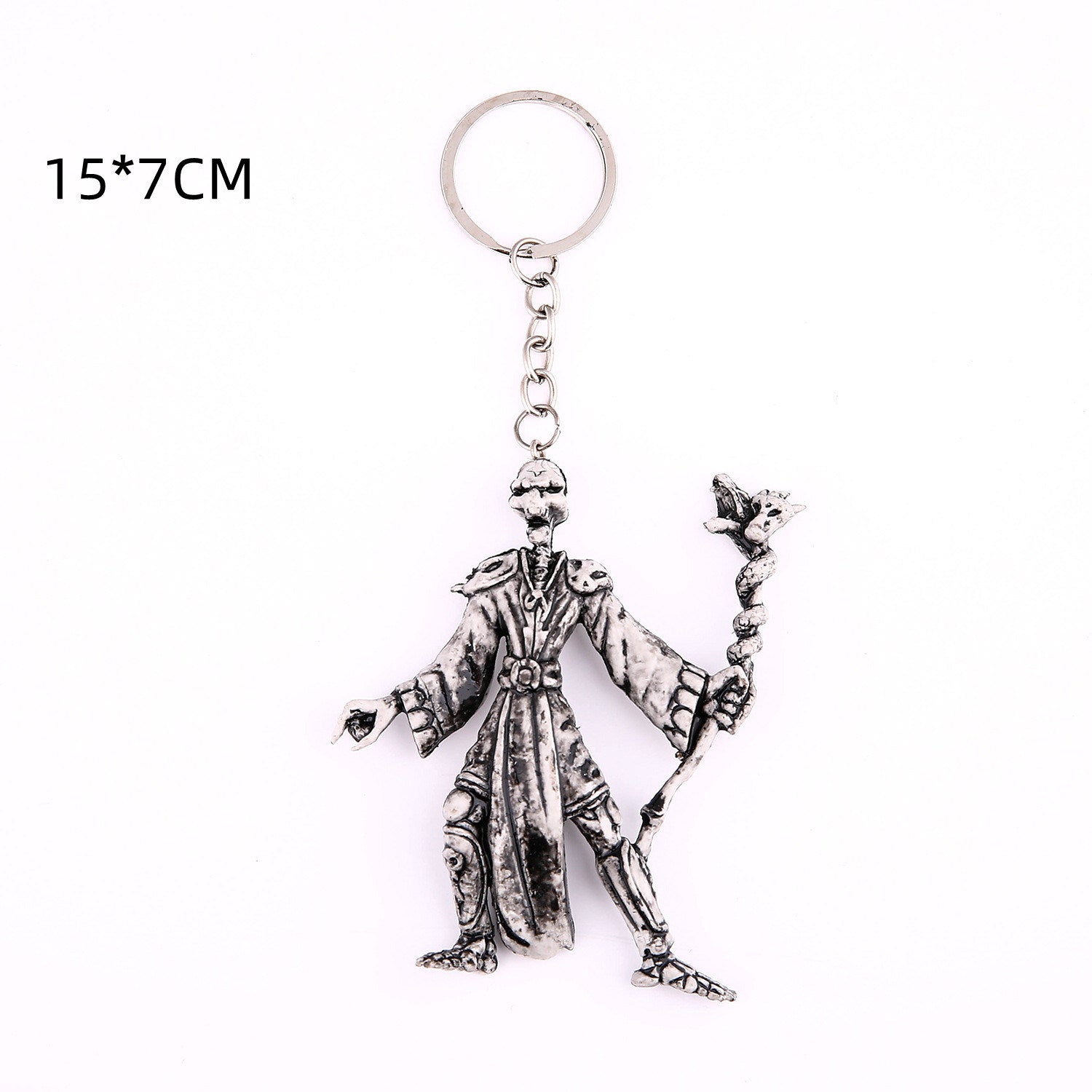 Skull Creative Keychain Rubber Pendant