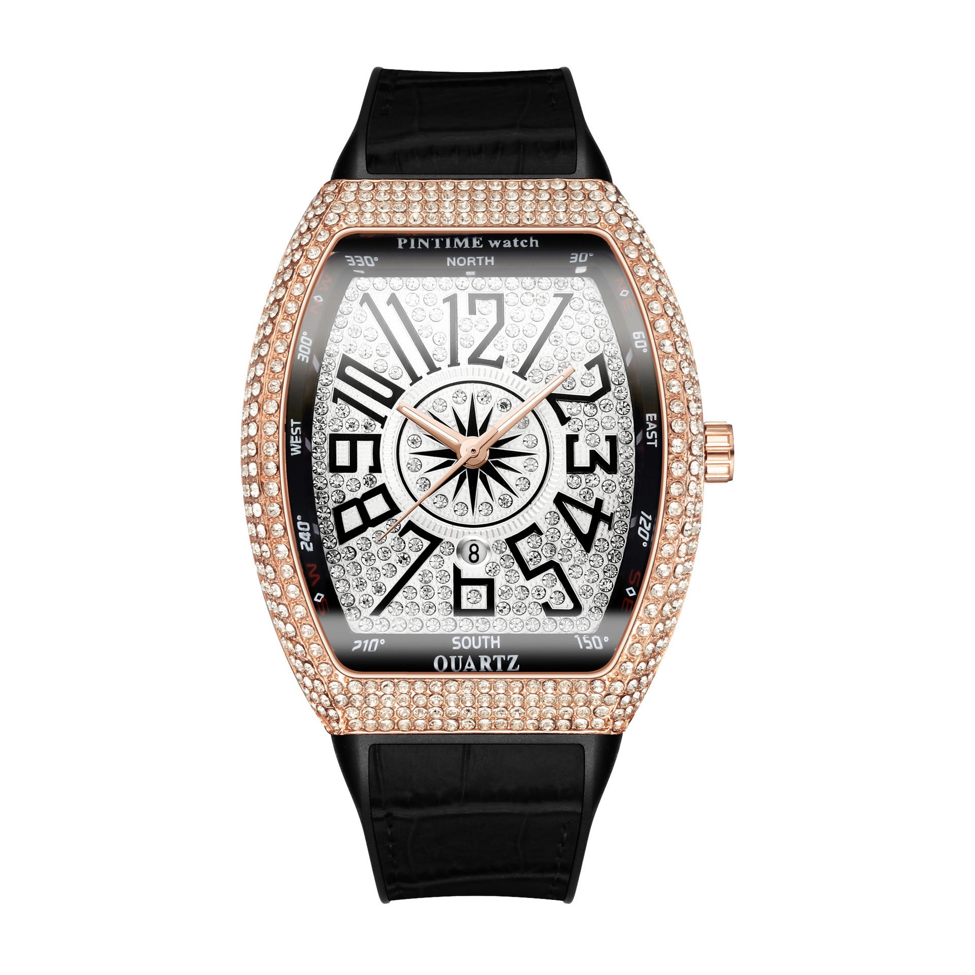 Simple Watch Strap Yacht Diamond Retro