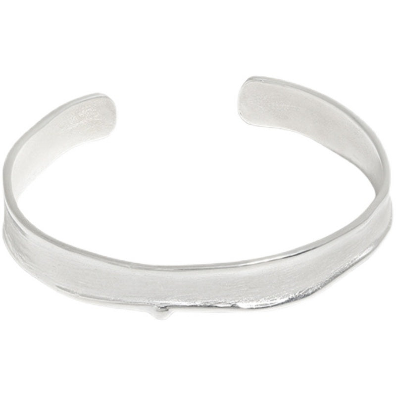 Temperament Brushed Plain Light Luxury Bracelet