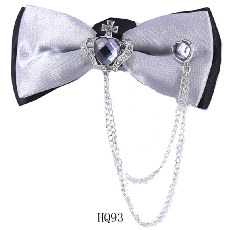 British College Style Student Bow Neck Flower